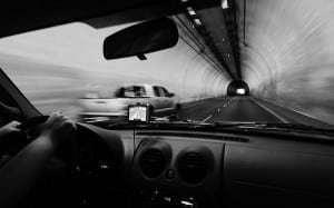 Rental Car Interior