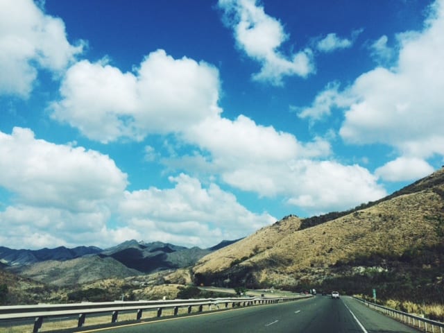 The road to Ponce