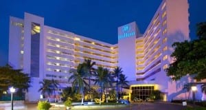 Hilton Hotel at Night