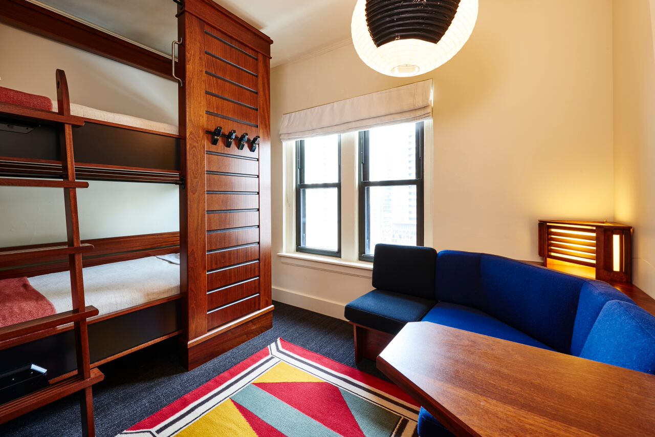 The dorms at Freehand are perfect for family fun! (Photo credit: Adrian Gaut)