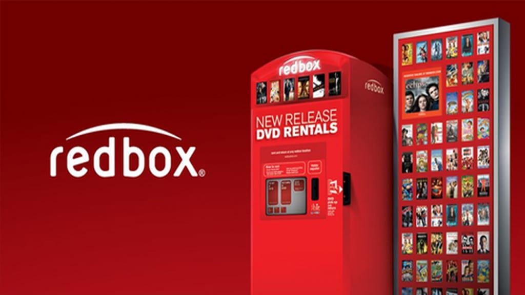 What online services does Redbox offer?