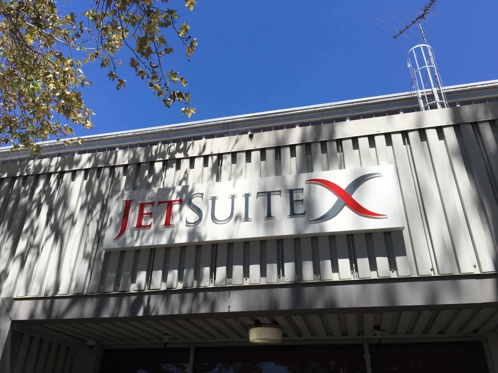The Entrance to JetSuiteX's terminal