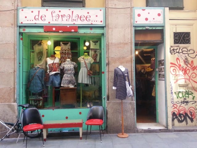 I loved the little indie shops all over Barcelona.