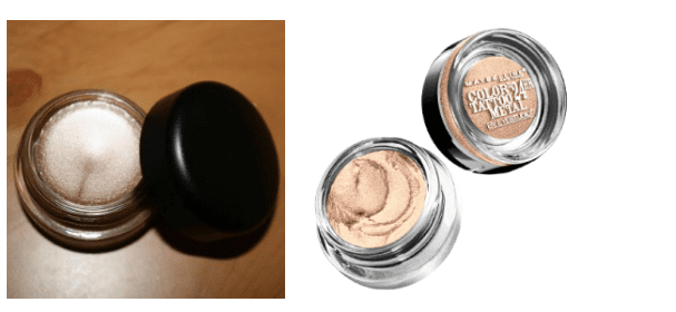 Eye shadow pots