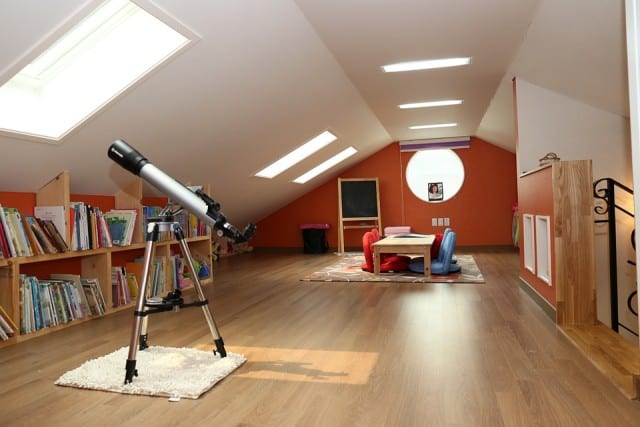 attic playroom