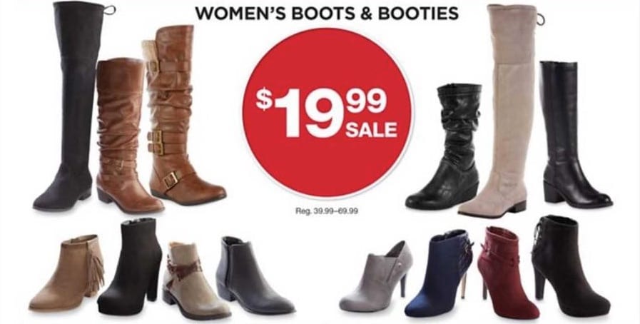 sears womans boots