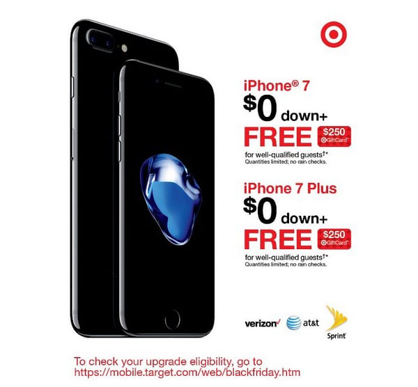 Target Black Friday 2016: iPad Pro $150 off, iPhone 7   $250 GC ...