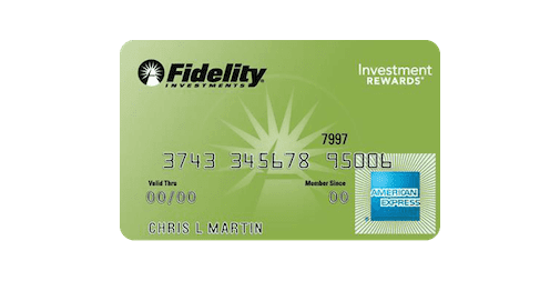 Fidelity credit card