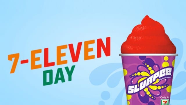 Celebrate 7-Eleven Day with a Free Slurpee!