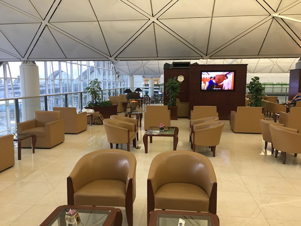 Emirates Lounge, Hong Kong