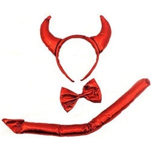 devil costume horns and tail