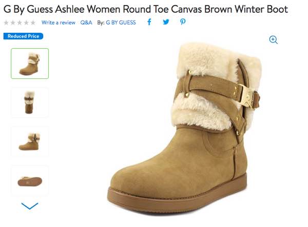guess ugg style boots