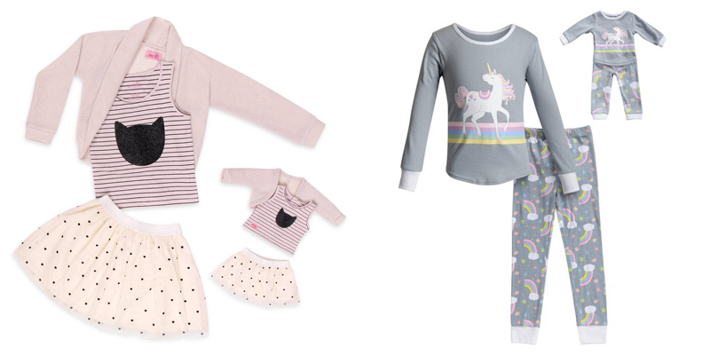 girl clothes with matching doll clothes