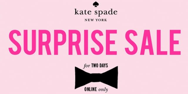 Shop the Kate Spade New York Surprise Sale 2020