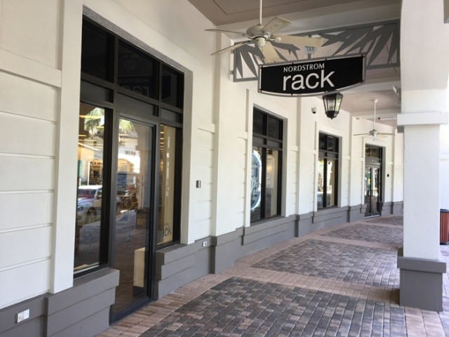 Nodstrom Rack storefront