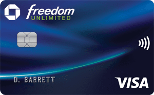 Chase Unlimited Freedom Card