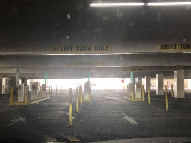 Harrah's parking garage, Las Vegas