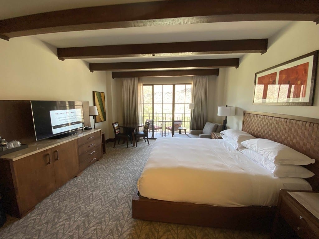 room at the Ritz Carlton Dove Mountain