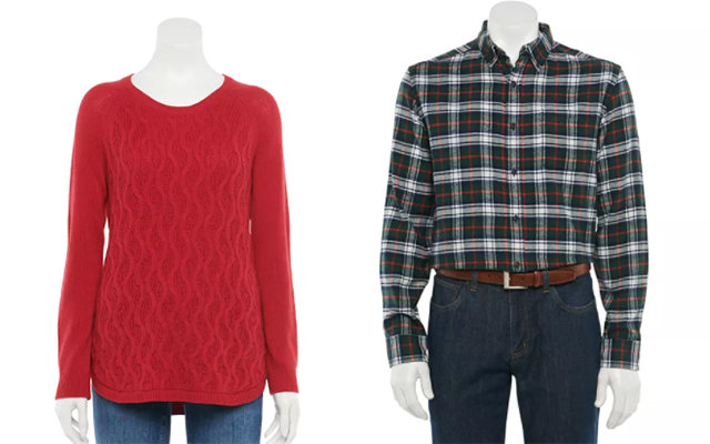 kohls tops