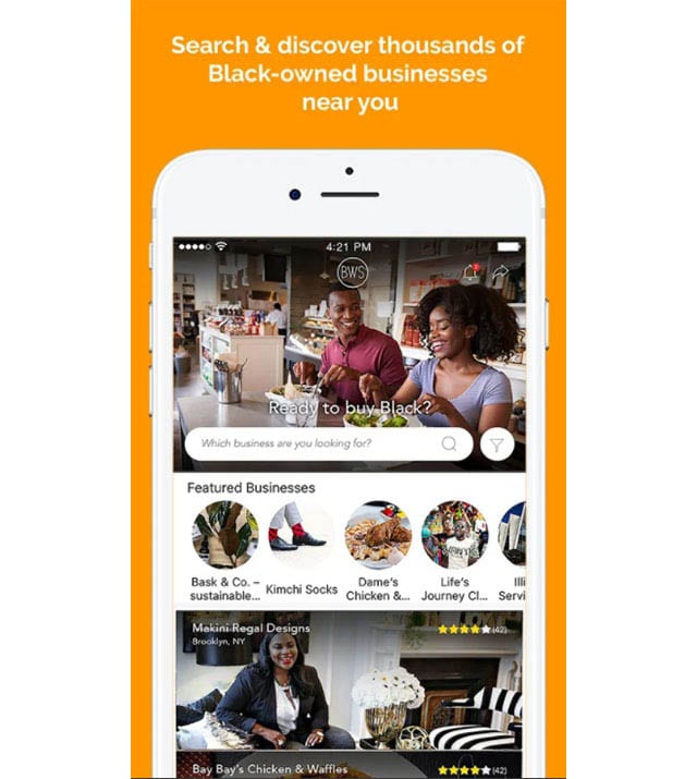 black wall street app search