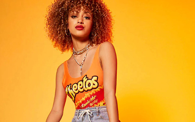 forever 21 and cheetos