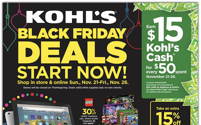 The 12 Best Deals from the Kohl’s Black Friday Ad