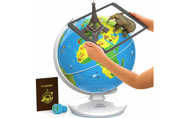 ar interactive globe toy for kids