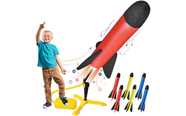 jumping rocket launcher