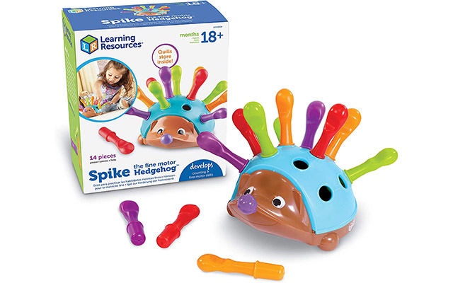 spike the fine motor hedgehog toy