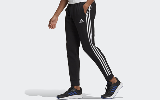 mens adidas essentials french terry pants