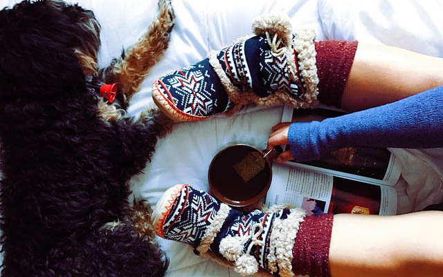 warm slippers for winter