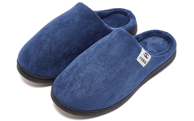 fleece lined slippers