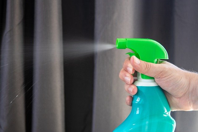 spring cleaning spray bottle