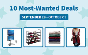 10 Most-Wanted Deals this Week: September 22-29