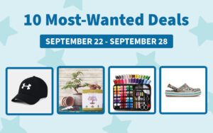 10 Most-Wanted Deals this Week: September 22-29