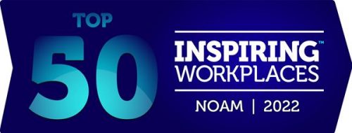 inspiring workplaces badge